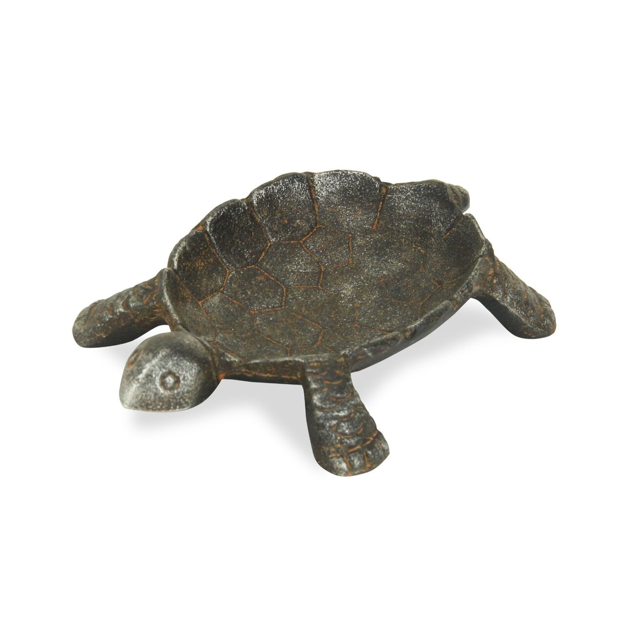 Contemporary Home Living 7" Gray and Yellow Turtle Handmade Tabletop Decoration